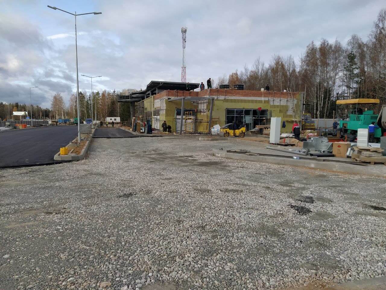 Реконструкция АЗС № 46 на территории «Национального аэропорта Минск»