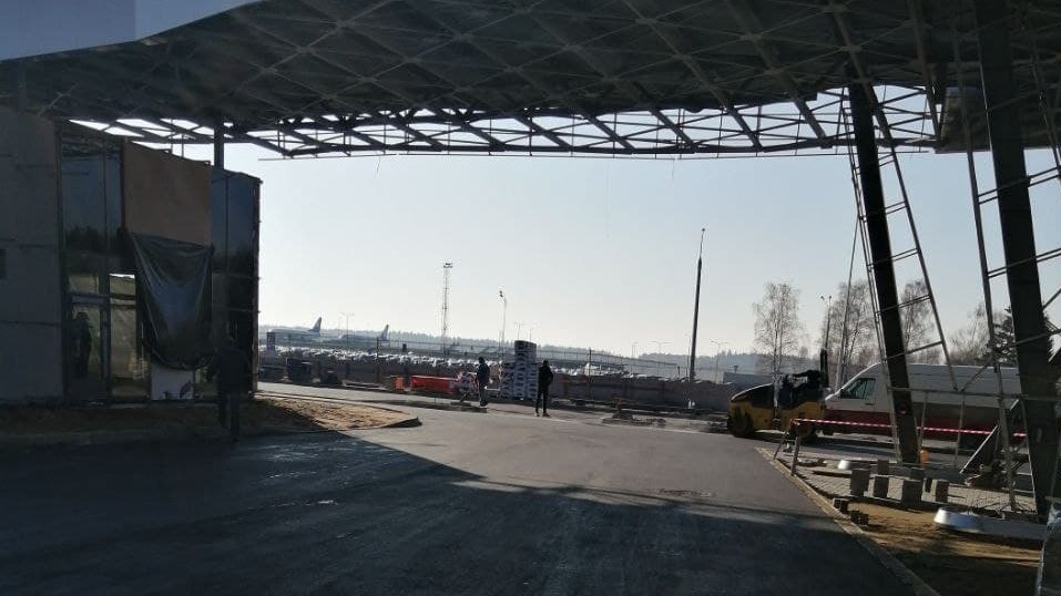 Реконструкция АЗС № 46 на территории «Национального аэропорта Минск»