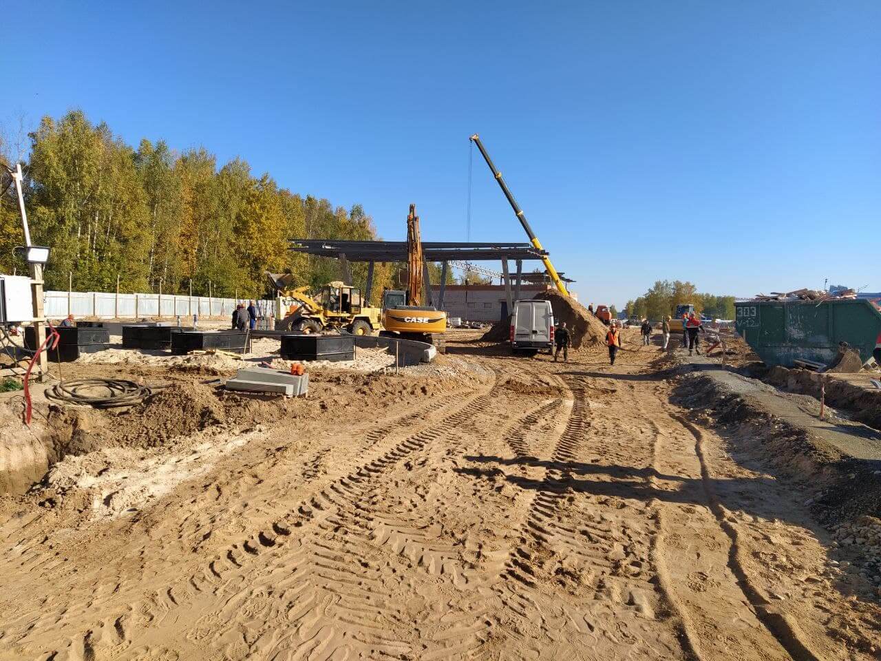 Реконструкция АЗС № 46 на территории «Национального аэропорта Минск»