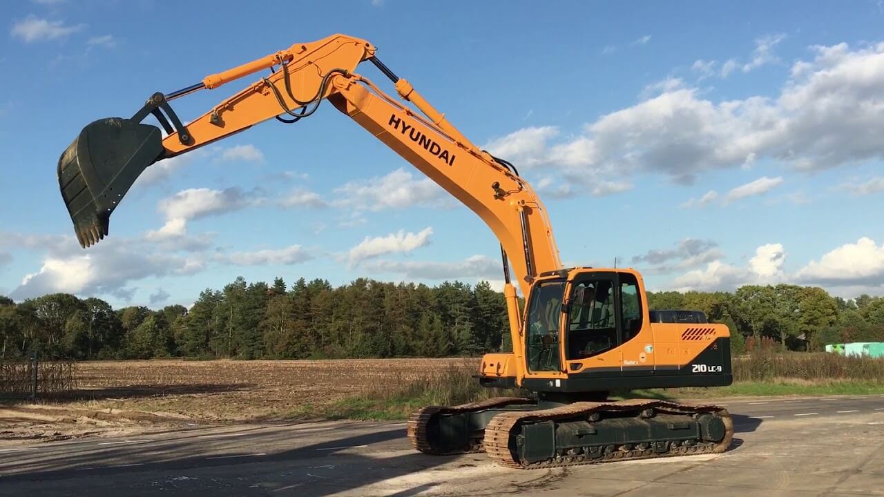 Гусеничный экскаватор HYUNDAI ROBEX 210 LC - 9