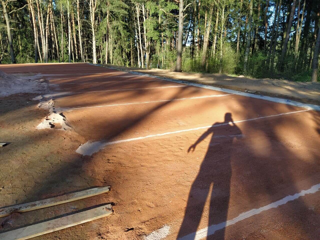 Строительство площадки и инженерных сетей для временной воздухоопорной конструкции для размещения теннисных кортов" по адресу: Минская обл., Минский р-н, аг. Ждановичи-1, включая электромонтажные работы