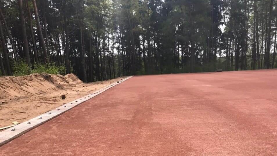 Строительство площадки и инженерных сетей для временной воздухоопорной конструкции для размещения теннисных кортов" по адресу: Минская обл., Минский р-н, аг. Ждановичи-1, включая электромонтажные работы