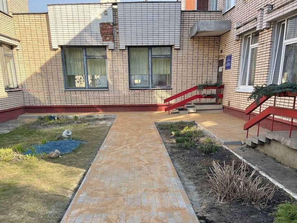 Благоустройство территории детского социального приюта по адресу: г. Минск, ул. М. Танка, 34а. Благотворительность