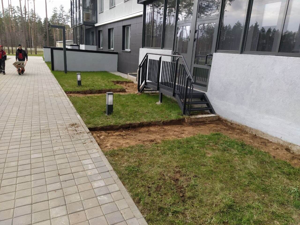 «Модернизация благоустройства жилого дома с инвентарным номером 614/С-47068 по адресу: Республика Беларусь, Минская область, Смолевичский район, Китайско-Белорусский индустриальный парк «Великий Камень», ул. Дружная, 1»