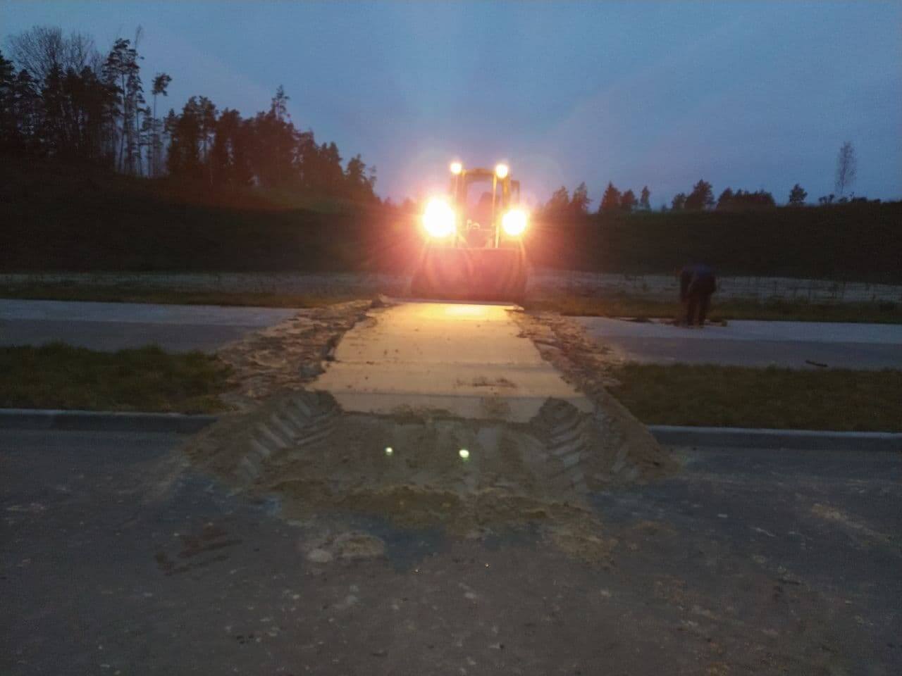 Корчевание и вытряхивание пней с расчисткой территории