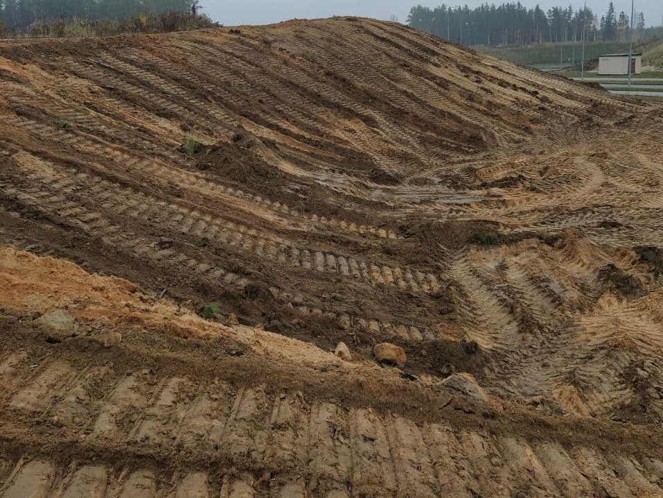 Корчевание и вытряхивание пней с расчисткой территории